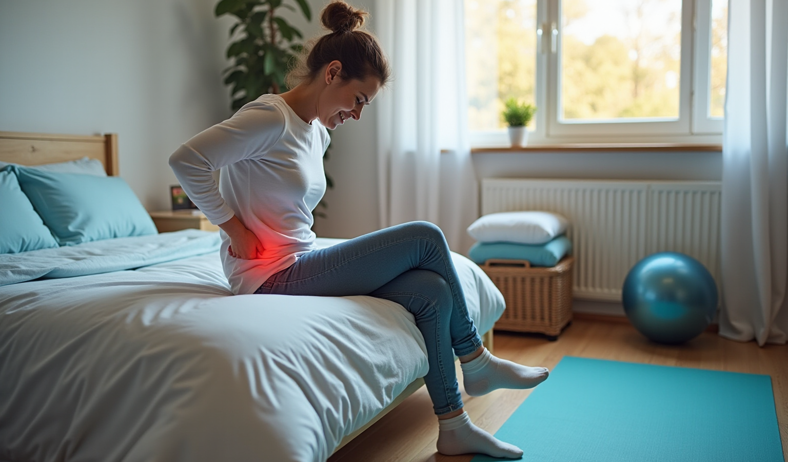 relieve-back-pain-when-lifting-your-leg-to-put-on-socks